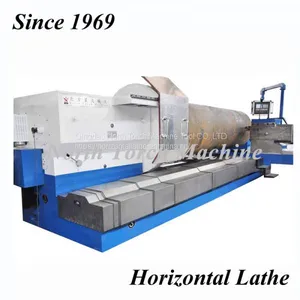 High Quality Horizontal Lathe Machine for Turning Shaft, Cylinder,Roll,Pipe thumbnail-1