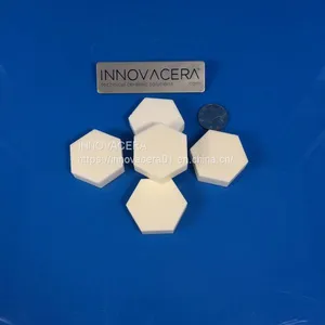 Stock 99% Hexagon Alumina Ceramic Bulletproof Tiles thumbnail-2