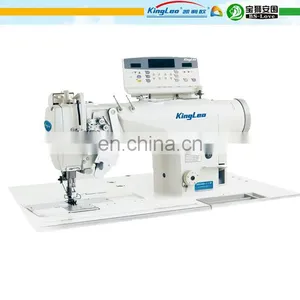 High Speed Direct Drive Double Needle Lockstitch Sewing Machine thumbnail-1