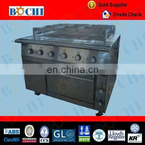6 Plate Square Burner Hot Electric Cooking Range With Oven thumbnail-2