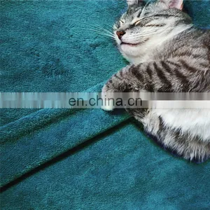 Better Structural Strength Design Not Wrinkle Double Sided Flannel Fleece Blanket thumbnail-3