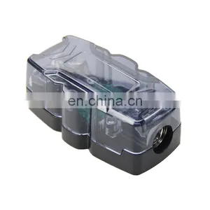 Auto Plastic Waterproof 12V 24V Fuse Holder Box 1x0/4ga In-2x4/8ga Out Car Fuse Holder thumbnail-1
