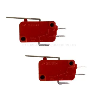 Low Force 3A Micro Switch With Lever Operation Force With 20gf thumbnail-2