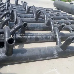 FRP Desulfurization Spray Pipe Fiberglass Tank Manufacturing FRP Biogas Desulfurization Scrubber thumbnail-1