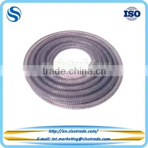 Flexible PVC Suction & Delivery Hose, Steel Spiral Reinforced Pvc Spiral Flexible Hose thumbnail-1