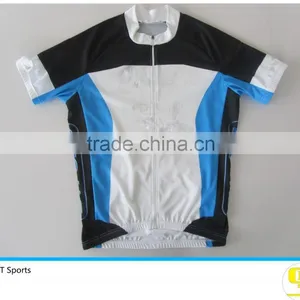 China Sublimation Print Manufacturer Custom Quick Dry Blank Cycling Jersey thumbnail-1