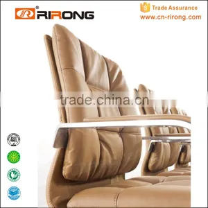 Top Grade Steel Frame Executive Chair Without Casters thumbnail-3