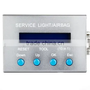 10 in 1 Oil Service Light/Airbag Reset Tool for BMW, Citroen, Mercedes, VW/AUDI, Volvo thumbnail-1