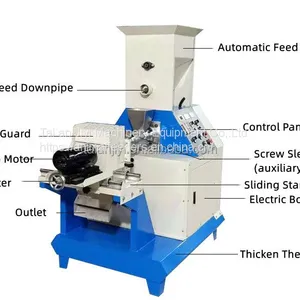 Hot Sale Floating Fish Feed Extruder Machine Fish Feed Making Machine Floating Fishg Feed Mill Pellet Extruder Machine thumbnail-4