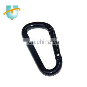 Custom Wholesale Bulk 59mm Small Mini Camping Hiking Water Bottle Metal Aluminum Alloy Snap Carabiner Clip Hook thumbnail-1