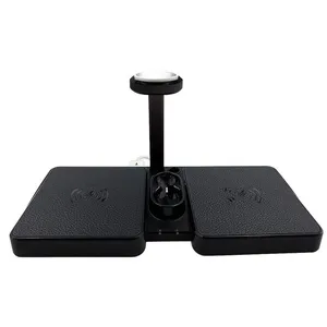 4 in 1 For IPhone Apple Watch Airpods Pen Tablet Stand Fast Wireless Charging Dock Station Wireless Charger thumbnail-1