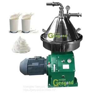 Automatic Milk Cream Separating Machine Auto Centrifuge Milk Clarifier Skimmer Cream Disc Stack Centrifuge Separator thumbnail-1