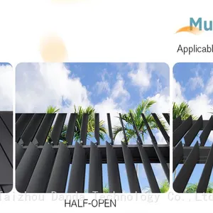 3*3m Waterproof and Easy Assemble Outdoor Pergola thumbnail-5