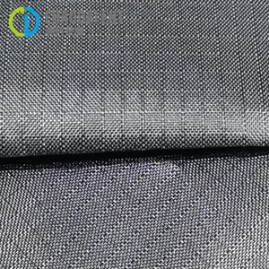 Eco-friendly 210D 100%RPET Recycled Polyester PU Coated Five-pointed Grid Oxford Fabric for Bag Luggage Tent thumbnail-3