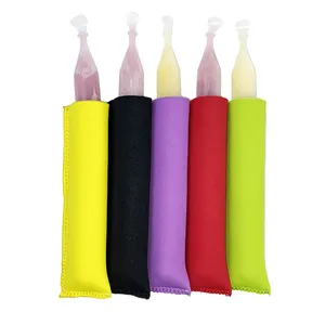 Custom Waterproof Insulated Neoprene Full Length Ice Popsicle Sleeves Icy Pole Holders thumbnail-1