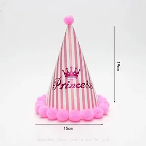 Adult Eco-Friendly Biodegradable Paper Birthday Hats for Comfortable Party Decorations & Celebrations thumbnail-2