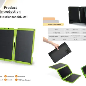 Portable Solar Panels (30W) thumbnail-1