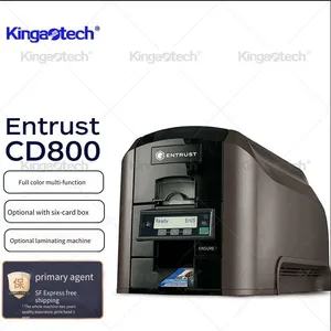 Datacard Cd800 Card Printer for Gas Payment Cards, Employee id Cards, Campus id Cards, and Bank Social Security Cards thumbnail-1