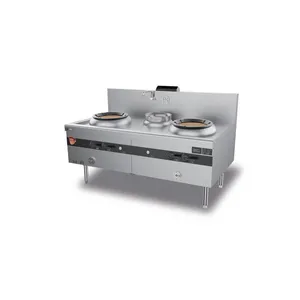 Yudian Double Burner Single Warming Natural Gas Stove thumbnail-1