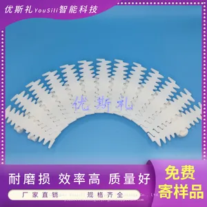 140mm Wide Plastic Chain Plate Flexible Toothed Chain Plate Mechanical Equipment Parts thumbnail-1