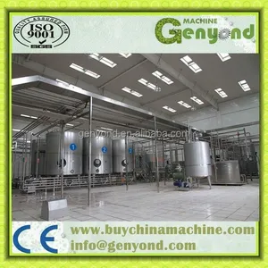 Factory Genyond Kleine Molkerei-Sterilisierungs- und Pasteurisierungsausrüstung/Verarbeitungsmaschine / Pasteurisierte Milch- und Joghurt-Produktionslinie thumbnail-3