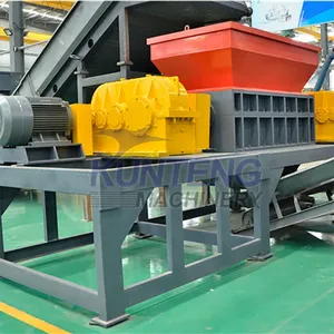 Double Shaft Shredder Machine Slaughter Waste Shredder Bone Shredder thumbnail-5