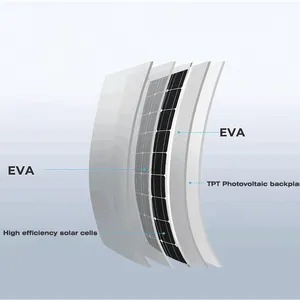 Panel Solar Flexible Solar Panels for Home Solar Energy System Solar 5 kw Panel thumbnail-5