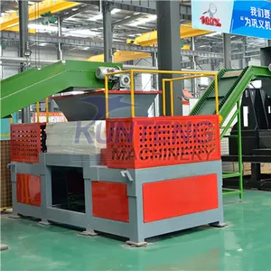Multifunctional Industrial Scrap Metal Steel Sheets Barrels Double Shaft Shredder thumbnail-3