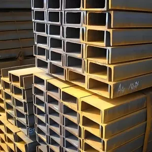 High Quality Q235 Carbon Steel C Channel Construction Bar ASTM A36 Standard thumbnail-1