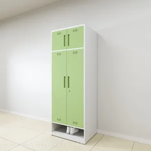 Metal Storage Locker and Wardrobe Cabinet for Student Dormitory, School and Institutional Furniture Projects thumbnail-2