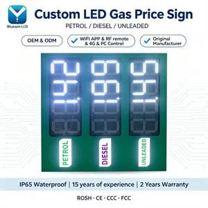 8inch Outdoor IP65 Outdoor Led Gas Pirce Sign thumbnail-3