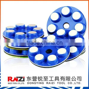 New Hybrid Mixed Bond Diamond Wet Polishing Pads for Concrete Floor thumbnail-1