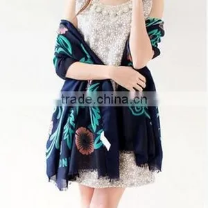 Wholesale Lady Scarf Winter Fashion Women Shawl thumbnail-3
