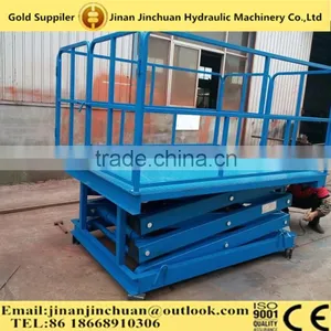 Hydraulic Lift Platform Hydraulic Hand Operated Scissor Lift Table thumbnail-1