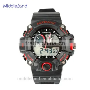Luxury MIDDLELAND Brand Watch Latest Item Men Sports Double Movement Analog Digital Watches thumbnail-4