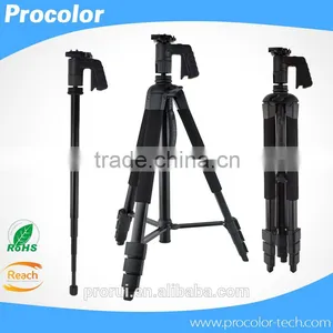 Heavy Duty 1.8m 4secion Portable Fashionable Multi-functional Professional Tripod With Ball Head thumbnail-1