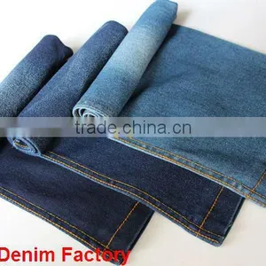 KL-419 Mercerized Ring Slub Cotton Denim Fabric thumbnail-1