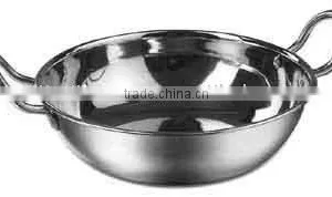 Stainless Steel Woks / Balti Dish thumbnail-1