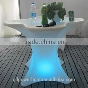 PE Plastic Bar Table With LED Light and Remote YXF-7871D thumbnail-3