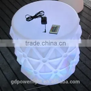 New PE Plastic Stool With LED Lights & Remote Control YXF-5048 thumbnail-5