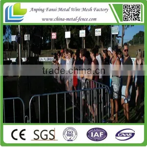 Used Red Crowd Control Metal Guardrail for Sale Cheap thumbnail-2