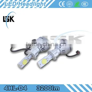 Quick Heat Dissipation g4 Led Headlight 35w Motor Led Headlight Kit 6400lm With Coper Metal thumbnail-3