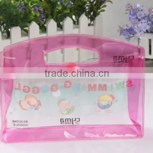PVC Ziplock Bag Plastic Gift Packing Pouch PVC Material Bags With Zipper thumbnail-3