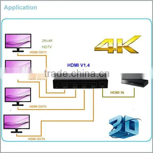 2016 Best Selling 1x4 V1.4a HDMI Splitter With HDCP Key thumbnail-4