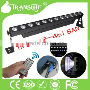 DMX Effect Led 12-4in1 RGBW BAR Stage LED Party Light Wash Bar Light thumbnail-1