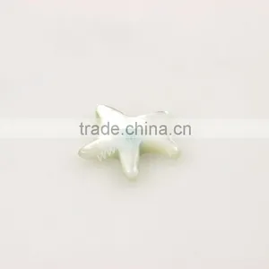 Nature White Sea Star Shape With Eyes Mother of Pearl MOP Shell Gems Sale From JL Gems Jewelry thumbnail-3