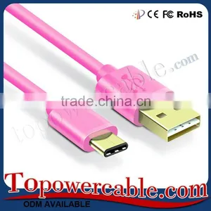 Factory Wholesale Jelly Colored Cell Phone USB Type C Charging Cables thumbnail-1