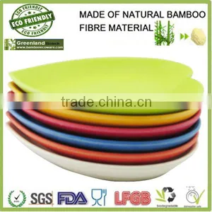 Natural and Green Bamboo Fiber Tableware ,bamboo Fiber Hot Selling Plate thumbnail-2