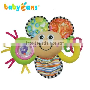 Babyfans Promotional Baby Plush Toy Wholesale Baby Soft Toy Baby Rattles Bed Hanging Toy With EN71 thumbnail-3