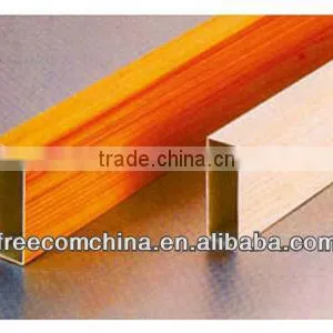 Wood Grain Anodized Aluminum Profiles thumbnail-1